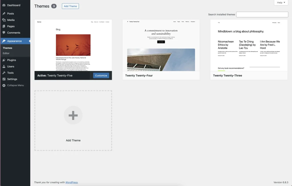 cara membuat website di wordpress